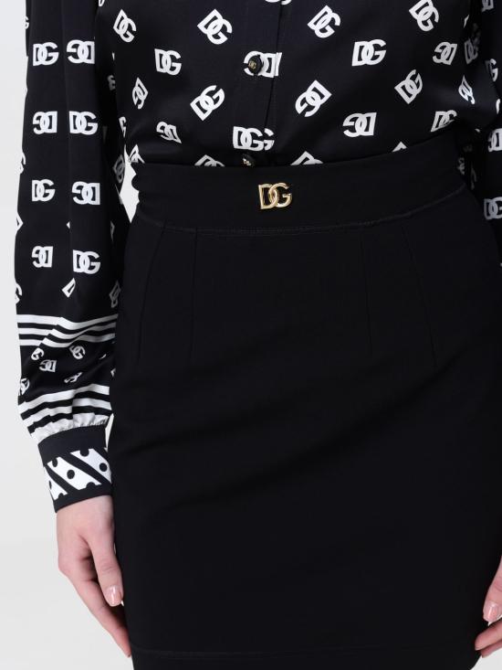 25SS 돌체앤가바나 숏 스커트 F4CB9TGDCWE N0000 Black - DOLCE & GABBANA