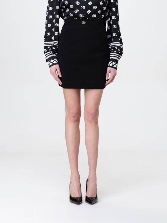 25SS 돌체앤가바나 숏 스커트 F4CB9TGDCWE N0000 Black