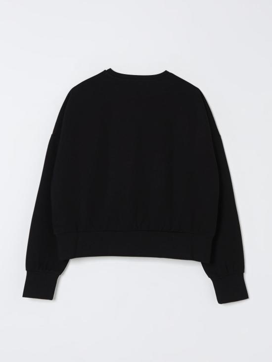 25SS [키즈] 칼라거펠트 풀오버 Z30469 09B Black - KARL LAGERFELD