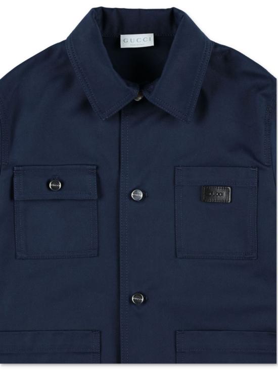 25SS [키즈] 구찌 자켓 813210 XDC9C4005 Blue - GUCCI