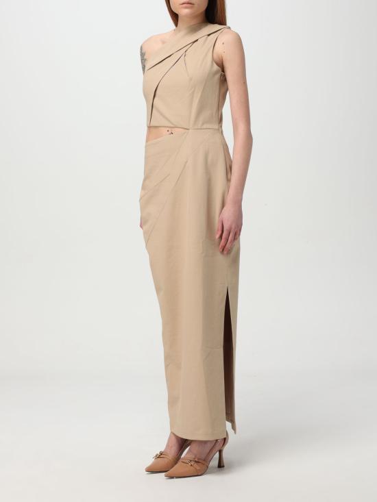 25SS 막스마라 롱 원피스 2511221233600 011 Leather - MAX MARA