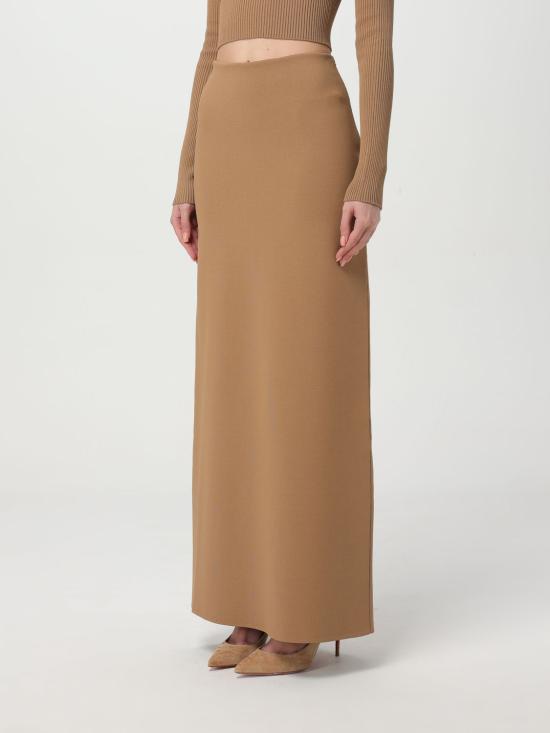 25SS 막스마라 롱 스커트 2511301013600 009 Beige - MAX MARA