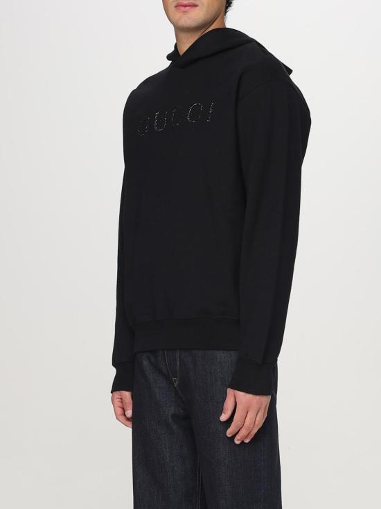 25SS 구찌 후드 티셔츠 795557XJGVF 1043 Black - GUCCI