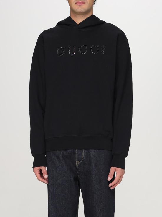 25SS 구찌 후드 티셔츠 795557XJGVF 1043 Black