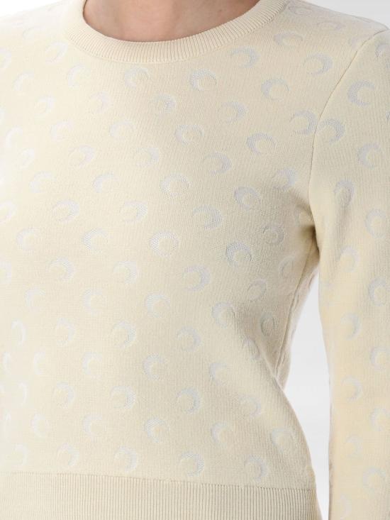 25FW 마린세르 스웨터 WTK014ACKNI0530 WH20 Beige - MARINE SERRE