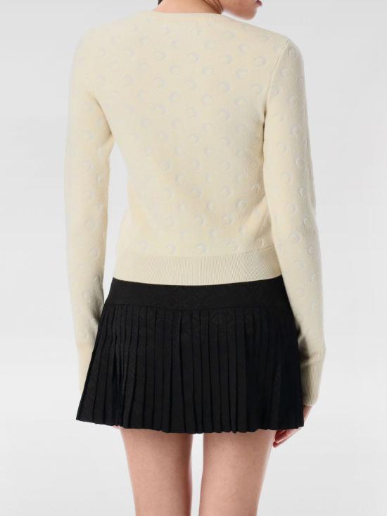 25FW 마린세르 스웨터 WTK014ACKNI0530 WH20 Beige - MARINE SERRE