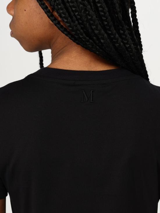 25FW 에스막스마라 반팔 티셔츠 2519971043600 008 Black - 'S MAX MARA