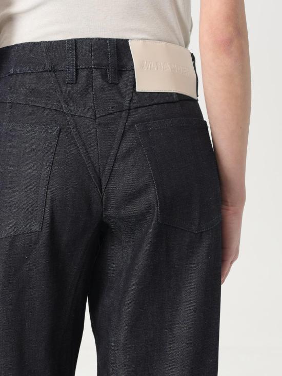 25FW 질샌더 데님 팬츠 J04KA0114J46463 010 Black - JIL SANDER