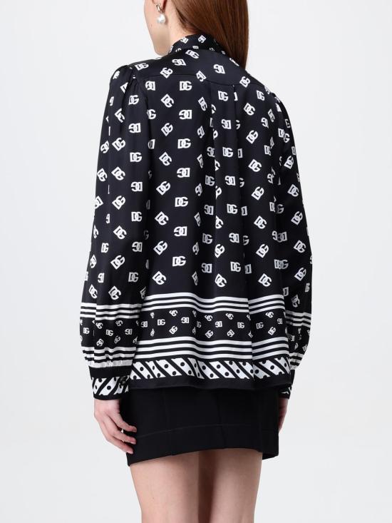 25FW 돌체앤가바나 블라우스 F5T41THI1X1 HN4ZW White - DOLCE & GABBANA