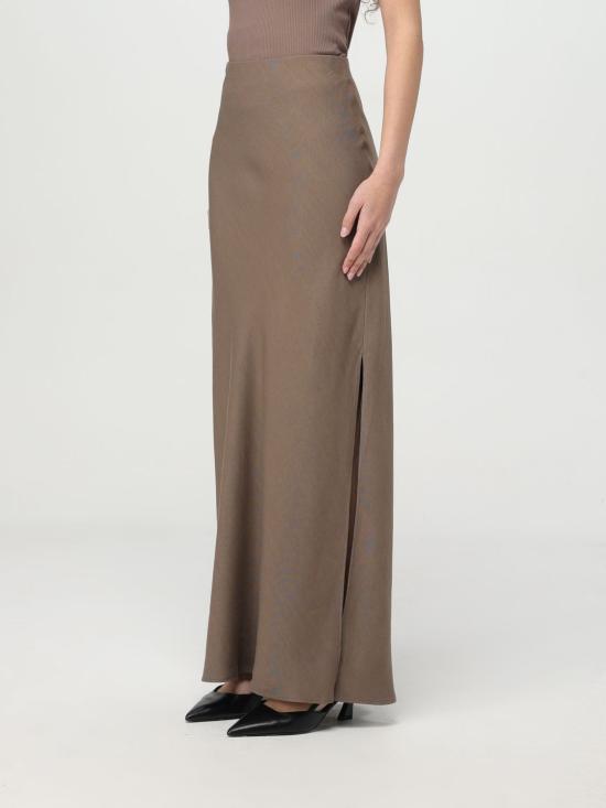 25SS 브루넬로 쿠치넬리 롱 스커트 MH126G3396 C2925 Brown - BRUNELLO CUCINELLI