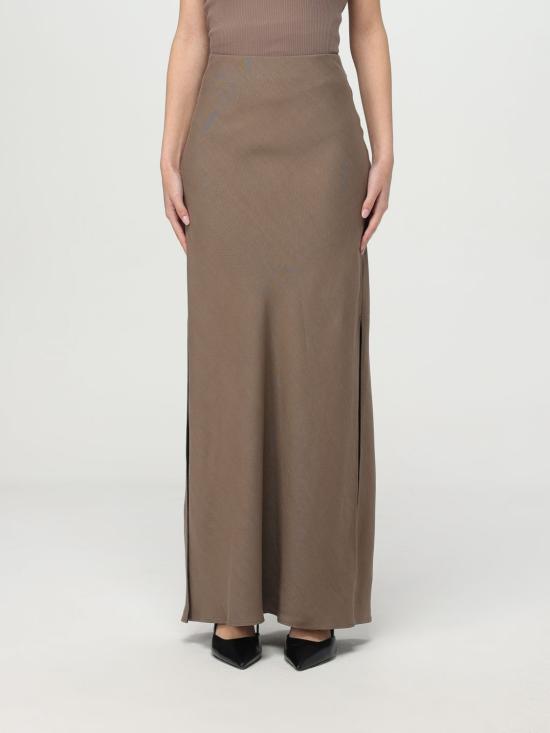 25SS 브루넬로 쿠치넬리 롱 스커트 MH126G3396 C2925 Brown