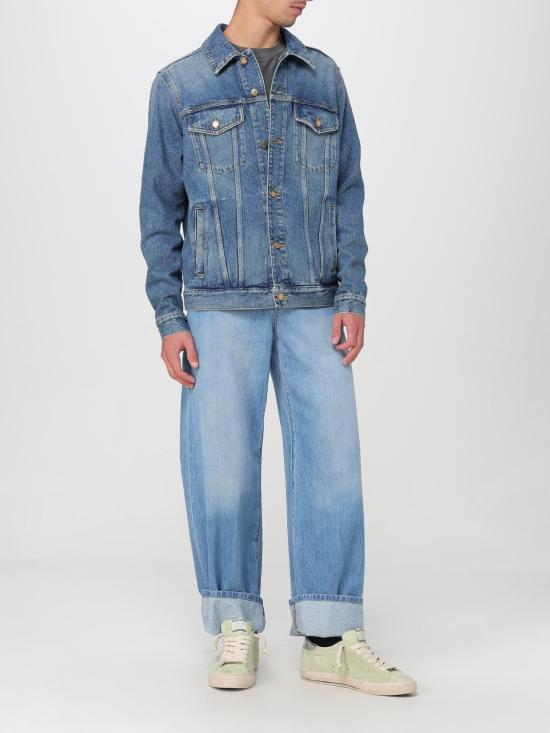 25FW 골든구스 데님 자켓 GMP00284P00062150100 Blue - GOLDEN GOOSE