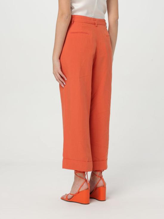 25FW 리우조 크롭 팬츠 WA5132T4818 71446 Brick Red - LIU JO