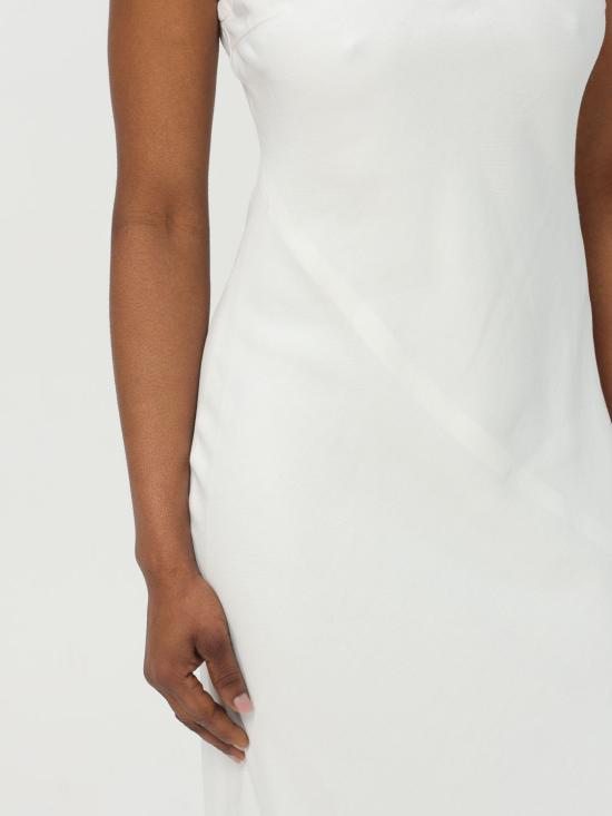 25SS 브루넬로 쿠치넬리 롱 원피스 MH126A5316 C600 White - BRUNELLO CUCINELLI