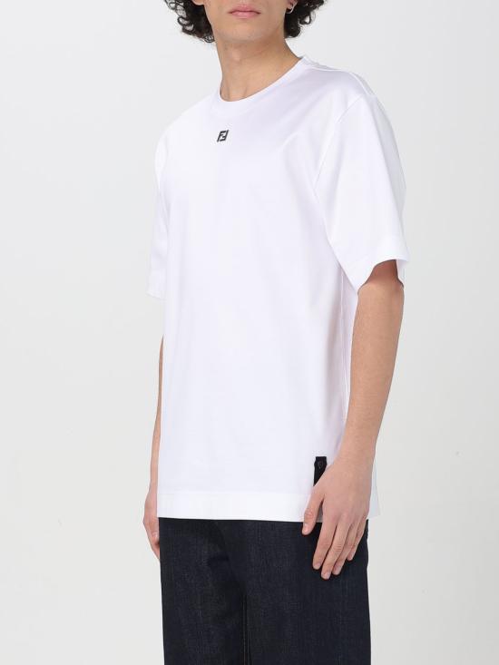 25FW 펜디 코튼 티셔츠 FY0936ARYY F0QA0 White - FENDI