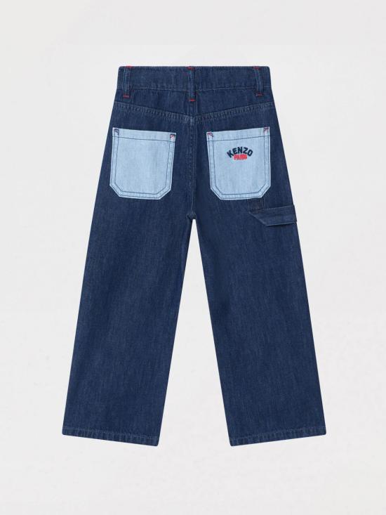 25SS [키즈] 겐조 진 K61098 Z25 Blue - KENZO