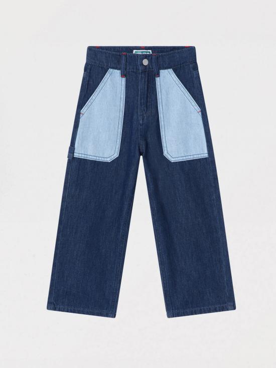 25SS [키즈] 겐조 진 K61098 Z25 Blue