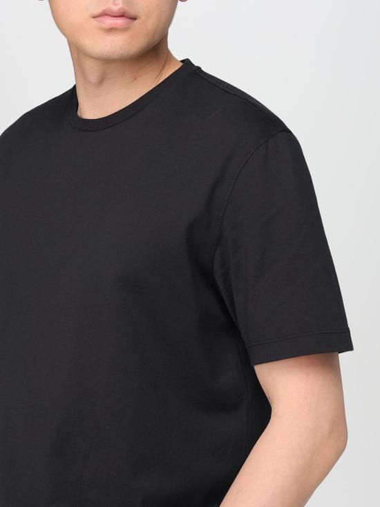 25FW 로베르토 콜리나 반팔 티셔츠 RB51021 09 Black - ROBERTO COLLINA