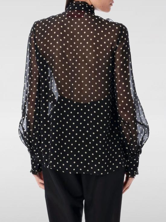 25FW 발렌티노 가라바니 블라우스 6B0AB7J19AB TB1 Black - VALENTINO GARAVANI