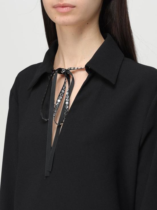 25SS 리우조 미디 원피스 WA5085T0347 22222 Black - LIU JO