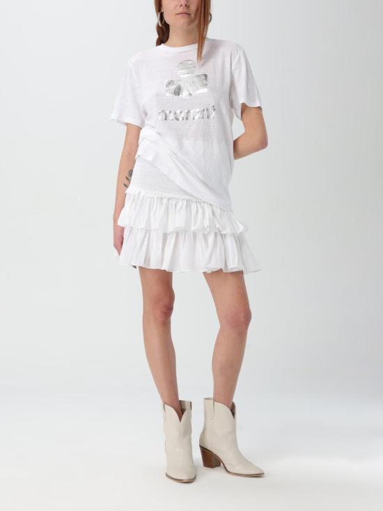25SS 이자벨마랑에뚜왈 반팔 티셔츠 TS0001FBA1N10E 20WH White - ISABEL MARANT ETOILE