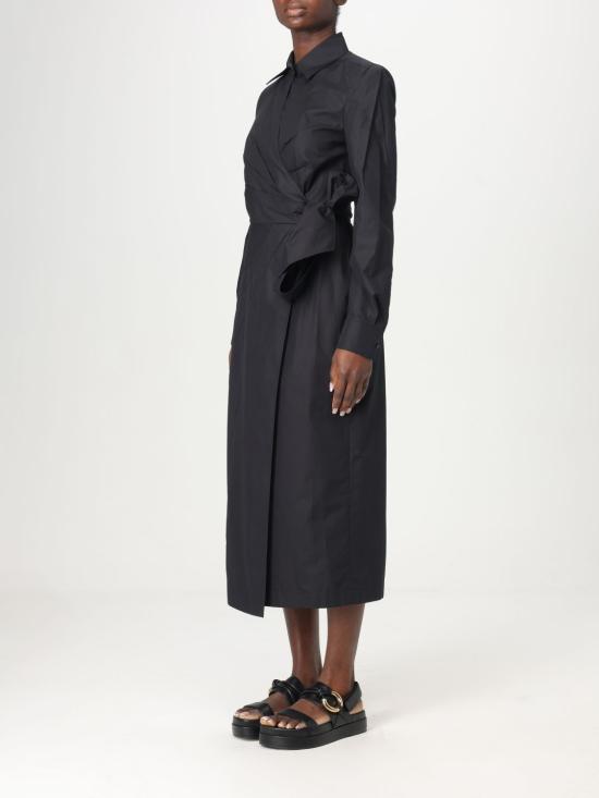 25SS 막스마라 롱 원피스 2511221082600 003 Black - MAX MARA