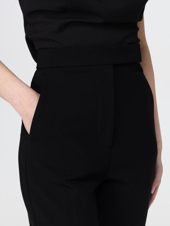 25FW 막스마라 스트레이트 팬츠 2511781013600 005 Black - MAX MARA