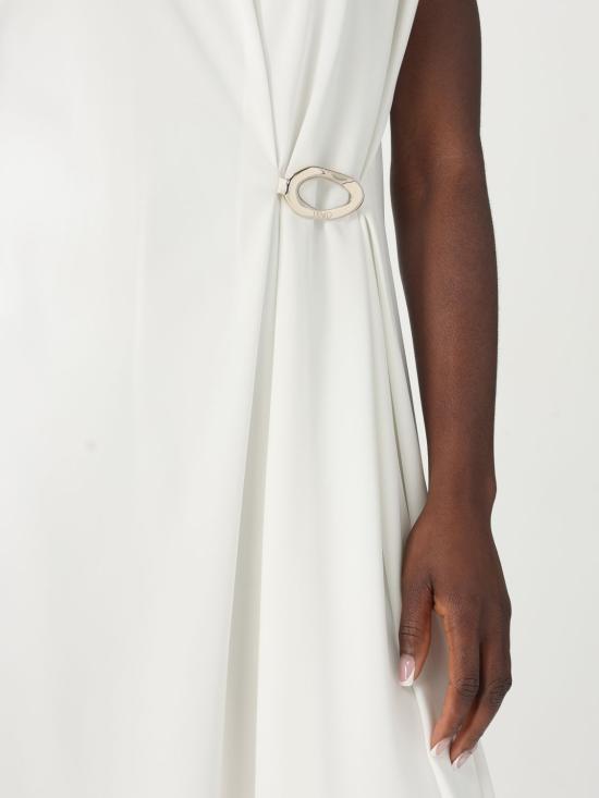 25FW 리우조 미디 원피스 CA5321T1820 X0256 White - LIU JO