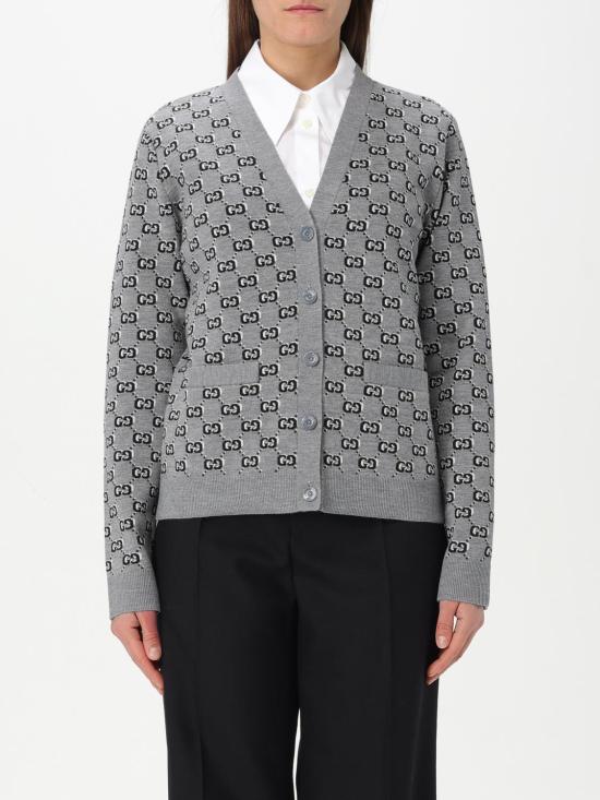 25SS 구찌 가디건 798137XKD8R 1136 Grey