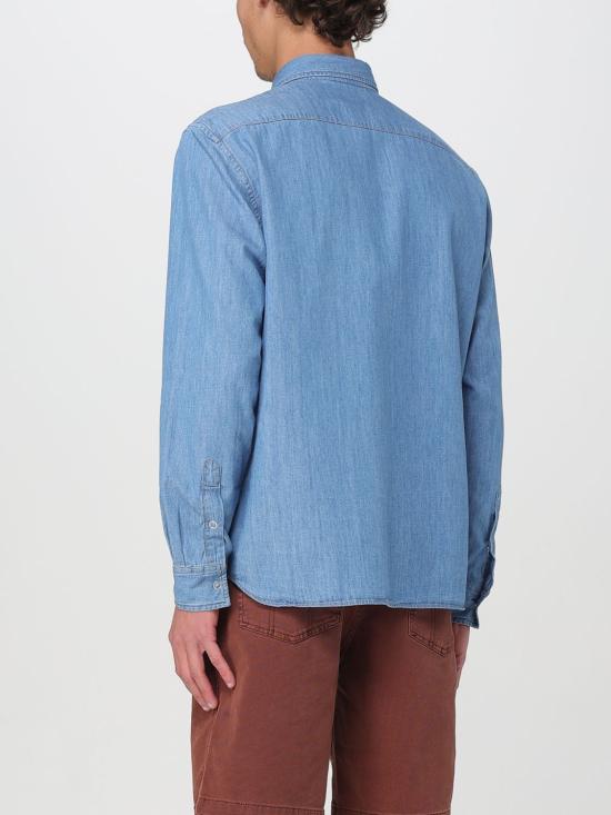 25SS 라코스테 긴팔 셔츠 CH9084 MKU Gnawed Blue - LACOSTE