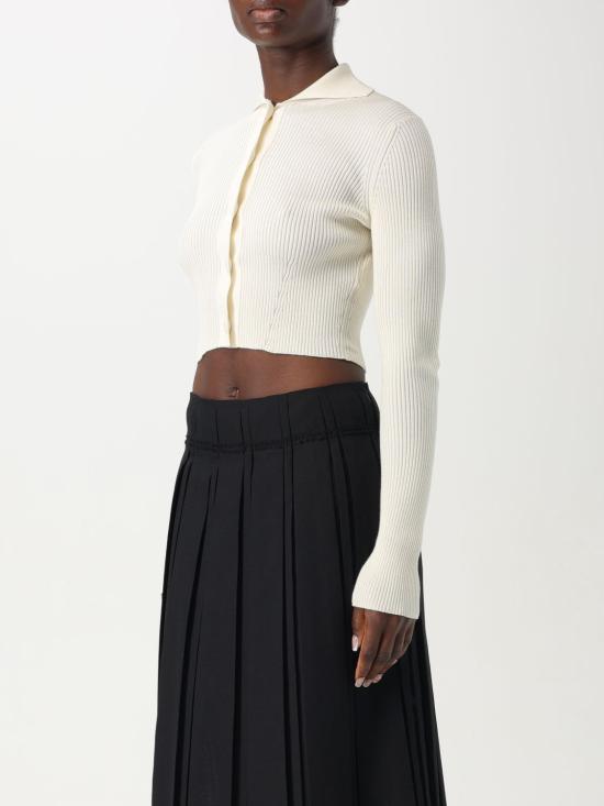 25FW 질샌더 스웨터 J02HP0031J14770 105 White - JIL SANDER