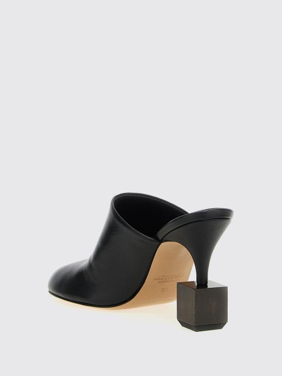 25FW 자크뮈스 힐/펌프스 251FO1613073 990 Black - JACQUEMUS