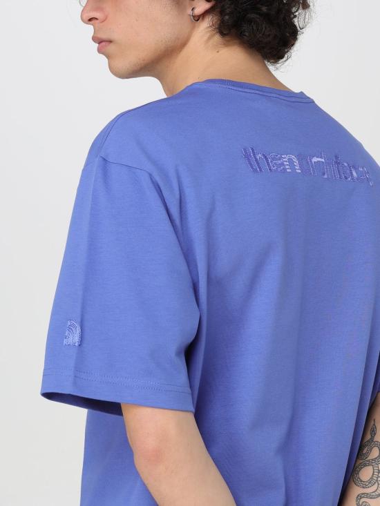 25FW 노스페이스 반팔 티셔츠 NF0A8C35 6IF1 Blue - NORTH FACE