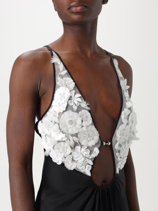 25FW 엘리자베타프랜치 롱 원피스 ABR57 309 Ivory - ELISABETTA FRANCHI