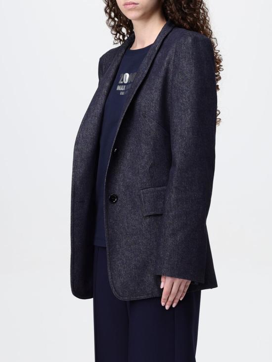 25FW 막스마라 자켓 2511041093600 001 Blue - MAX MARA