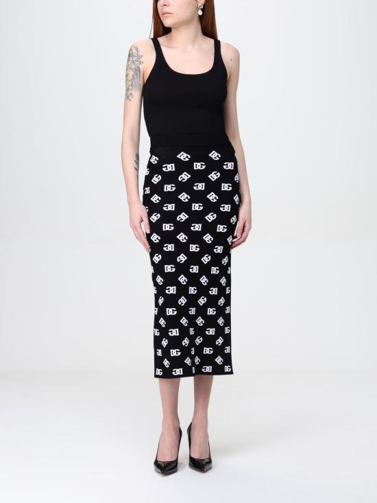 25SS 돌체앤가바나 숏 스커트 FXO02TJAIK3 N0004 White - DOLCE & GABBANA