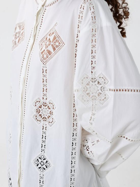 25FW 이자벨마랑 긴팔 티셔츠 CH0203FAC1J11I 20WH White - ISABEL MARANT