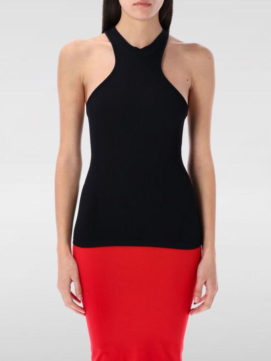 25SS 안드레아 아다모 민소매 티셔츠 PS25441200 004 Black