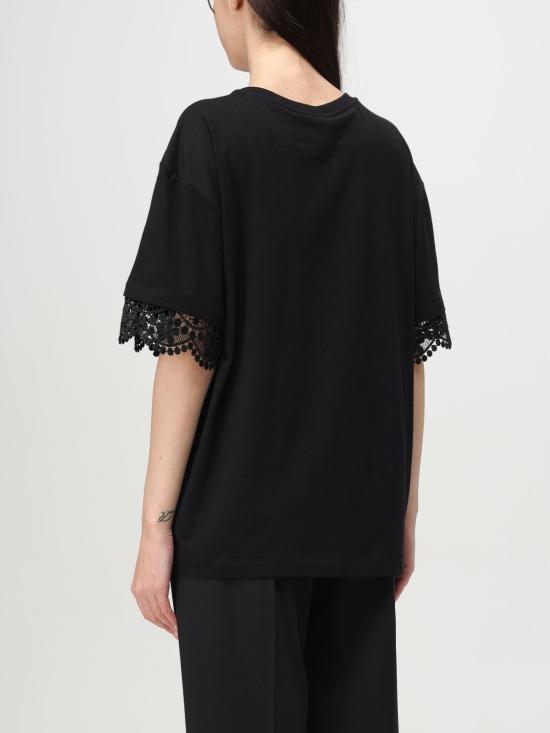 25FW 트윈셋 반팔 티셔츠 251TT2410 00006 Black - TWINSET