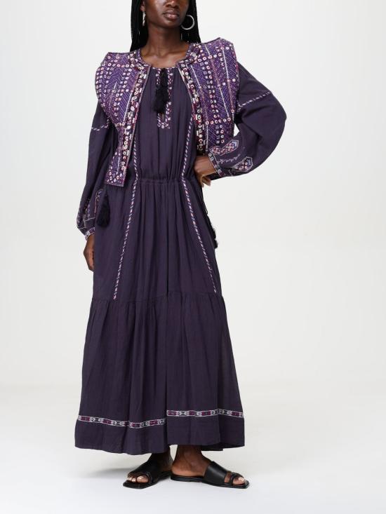 25SS 이자벨마랑에뚜왈 롱 원피스 RO0673FAC1J11E FNLI Black - ISABEL MARANT ETOILE