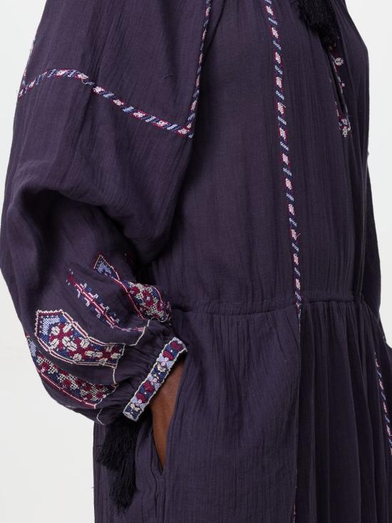 25SS 이자벨마랑에뚜왈 롱 원피스 RO0673FAC1J11E FNLI Black - ISABEL MARANT ETOILE