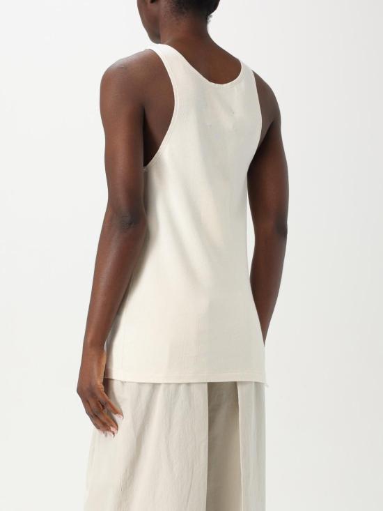 25FW 마르지엘라 민소매 티셔츠 S51NL0048S24522 103 Beige - MAISON MARGIELA