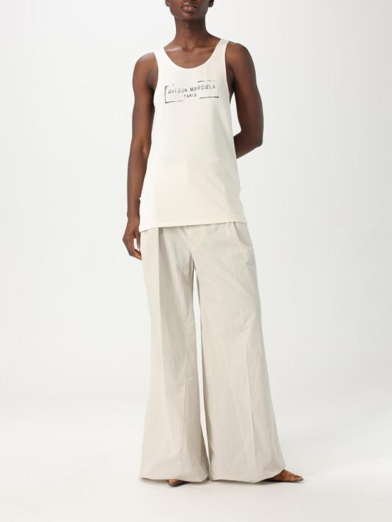 25FW 마르지엘라 민소매 티셔츠 S51NL0048S24522 103 Beige - MAISON MARGIELA