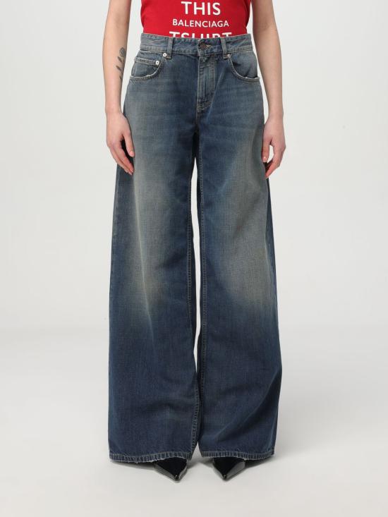 25SS 발렌시아가 데님 팬츠 824300TSW71 4011 Blue