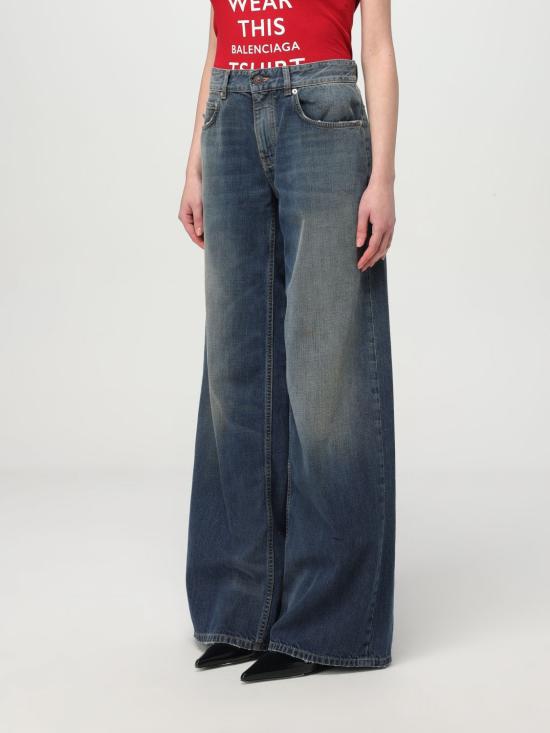 25SS 발렌시아가 데님 팬츠 824300TSW71 4011 Blue - BALENCIAGA