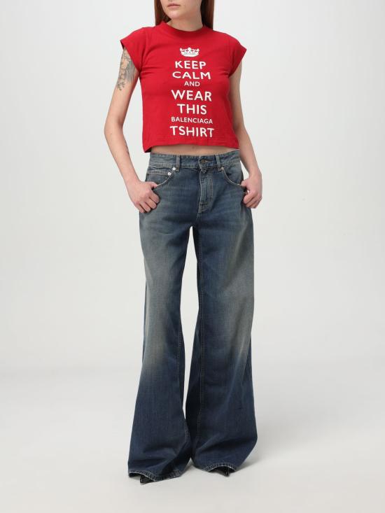 25SS 발렌시아가 데님 팬츠 824300TSW71 4011 Blue - BALENCIAGA