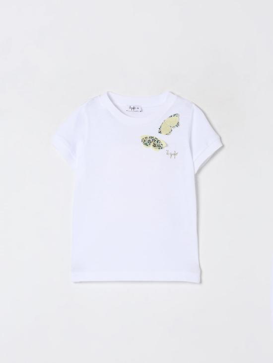 25SS [키즈] 일 구포 티셔츠 P25TS471MF001 0157 White 1