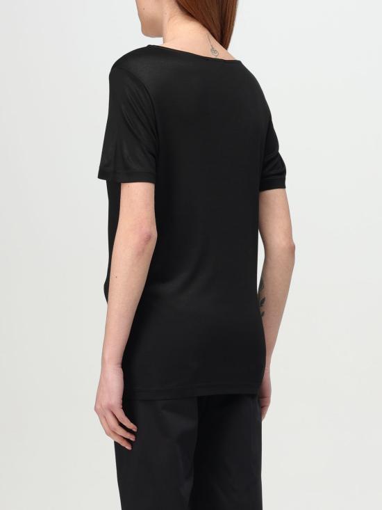 25FW 페이 반팔 티셔츠 NPWB2506150XBA B999 Black - FAY