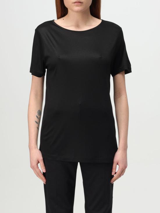 25FW 페이 반팔 티셔츠 NPWB2506150XBA B999 Black