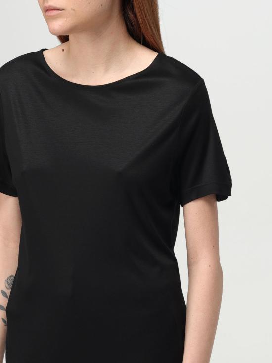 25FW 페이 반팔 티셔츠 NPWB2506150XBA B999 Black - FAY